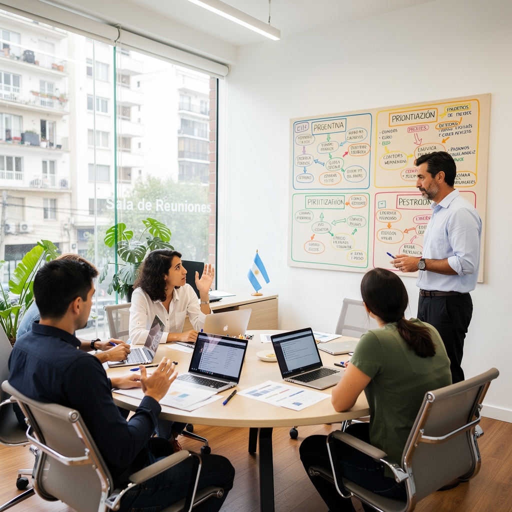 Taller de priorización de ideas en equipo